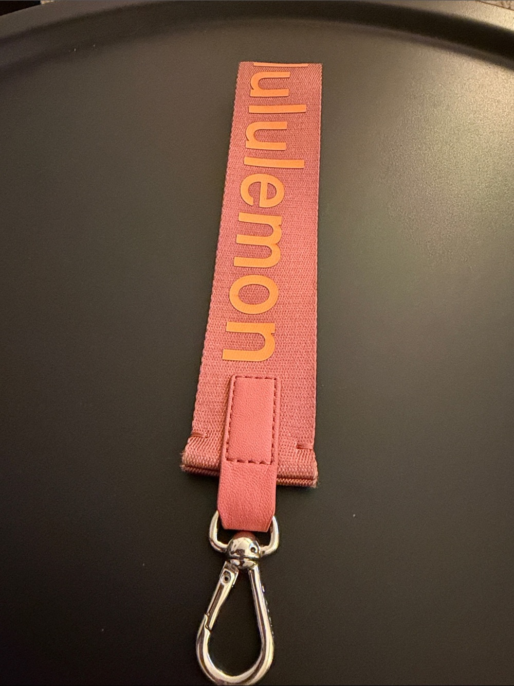Lululemon Logo Keychain